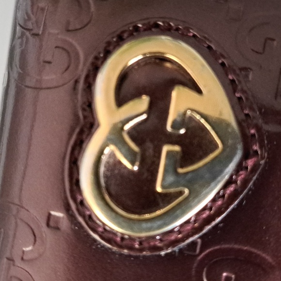 Gucci Guccissima Gold Heart Patent Leather Keyholder EUC - Picture 8 of 16